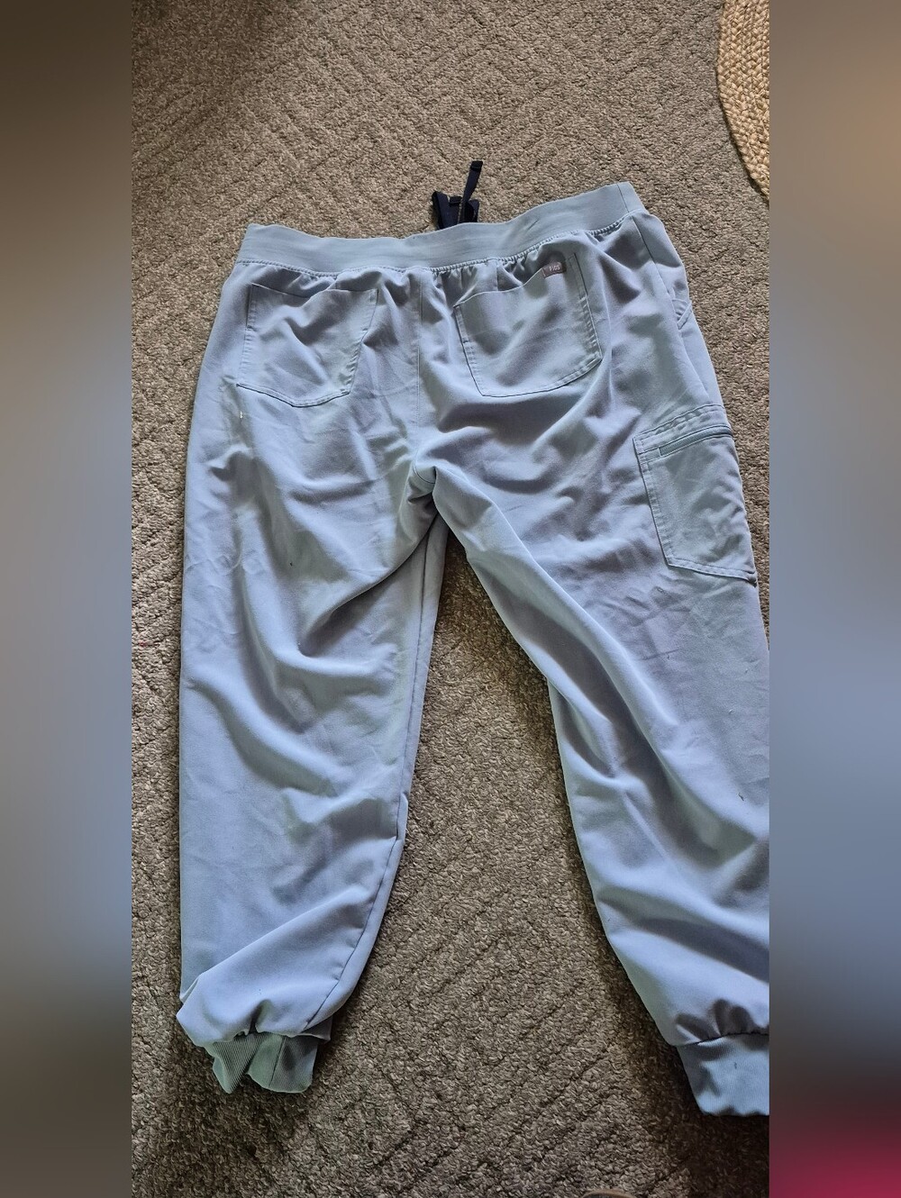 Figs Light Blue Zamora Jogger Scrub Pants SZ.XXL - Picture 6 of 8